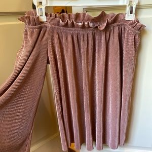 Off the shoulder blouse